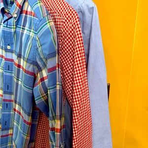 3 Ralph Lauren boy shirts